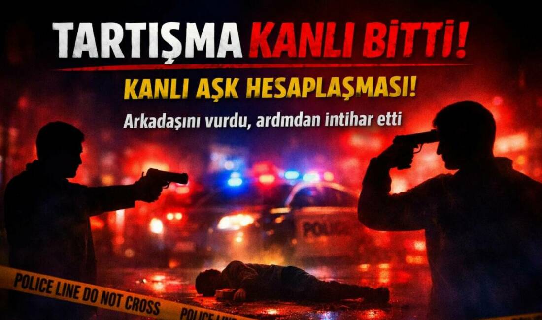 Bir tartışma sonucunda sevgilisine ateş eden kişi, araya giren arkadaşını