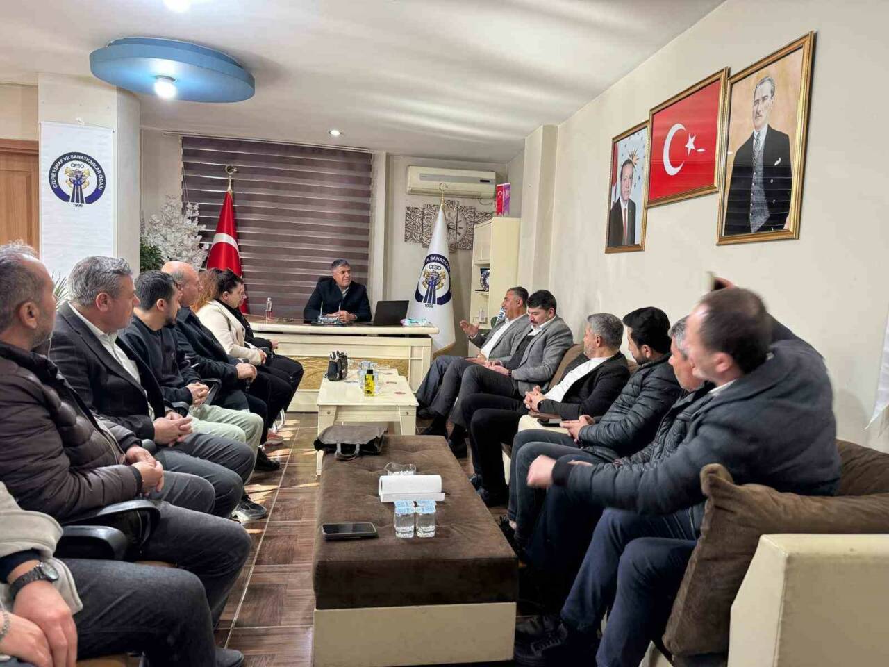 Sağlık-Sen Şırnak Şube yönetimi, Cizre Esnaf ve Sanatkarlar Odası Başkanı