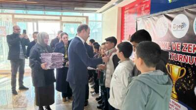 Şanlıurfa’nın Siverek ilçesinde düzenlenen 8. Türkiye Akıl ve Zekâ Oyunları