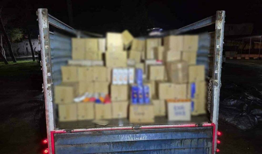 Şanlıurfa’da jandarma ekiplerince düzenlenen operasyonda piyasa değeri yaklaşık 1 milyon