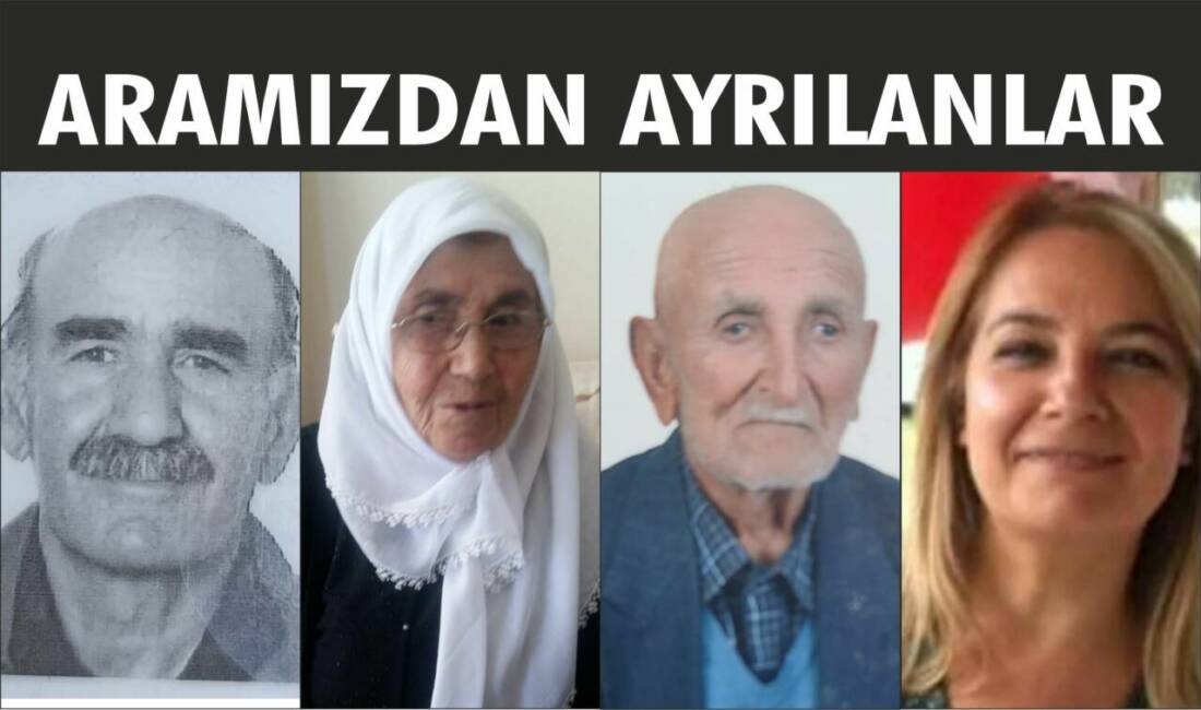 Cenaze İlanları – 24.04.2026 Cuma gününe ait Besni’de Vefat Edenler