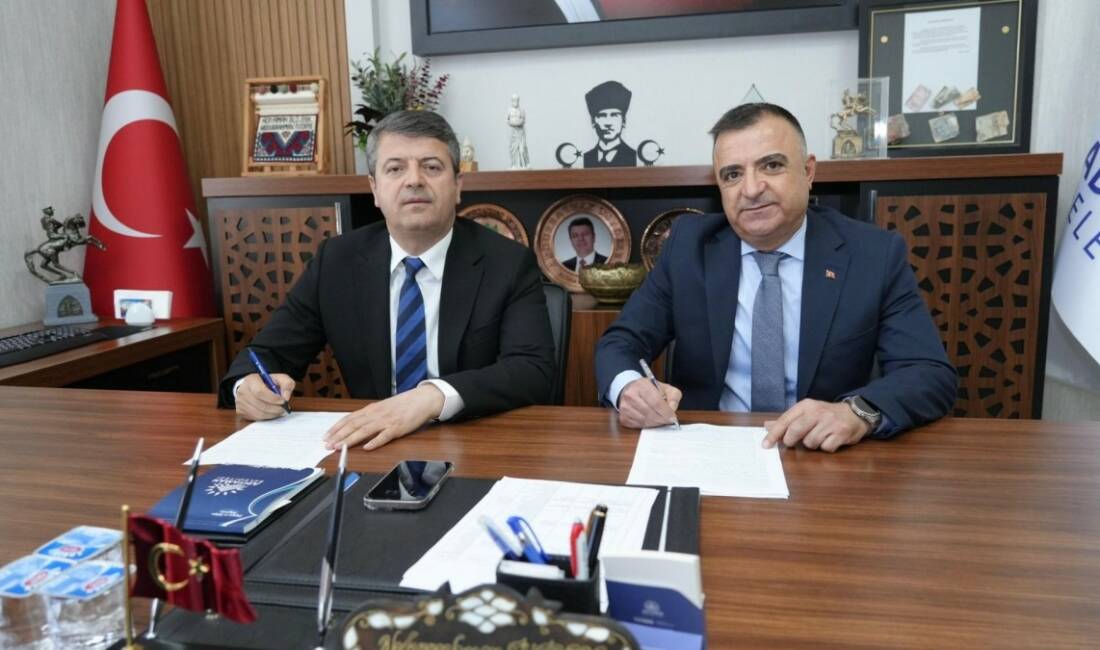 Adıyaman Belediyesi ile Halkbank Adıyaman Merkez Şubesi arasında, belediye personelini