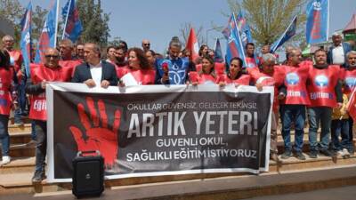 Eğitim-İş Besni Temsilciliği, Şanlıurfa ve Kahramanmaraş’ta okullarda yaşanan silahlı saldırıların