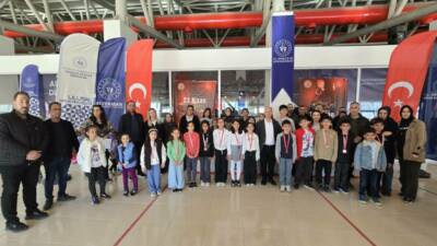 23 Nisan Ulusal Egemenlik ve Çocuk Bayramı kapsamında düzenlenen satranç