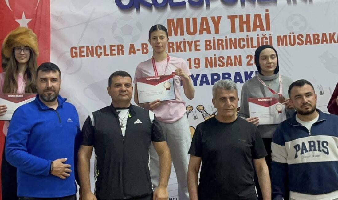 Adıyaman’ın Besni ilçesinden 02 Do-Kan Spor Kulübü sporcusu Berfin Polat,