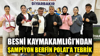 Adıyaman’ın Besni ilçesinde, Okullar Arası Muay Thai Türkiye Şampiyonası’nda birincilik