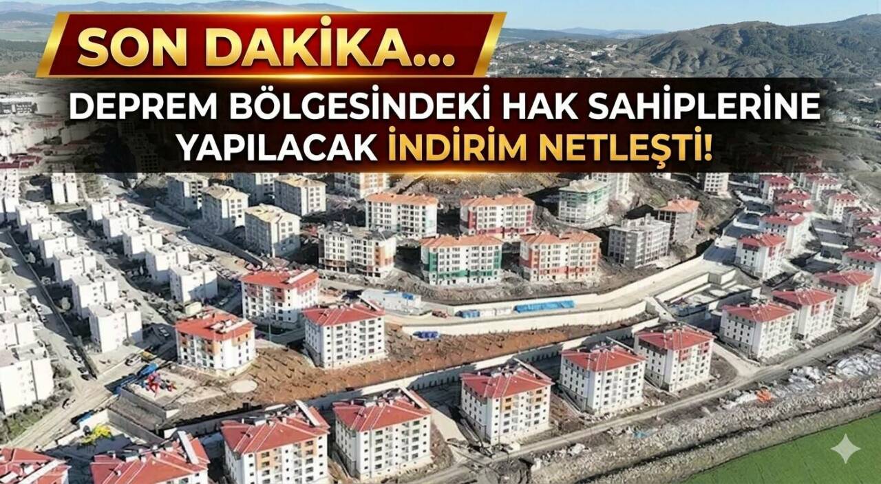 TBMM’de görüşülen kanun teklifi kapsamında deprem bölgesindeki hak sahiplerine uygulanacak
