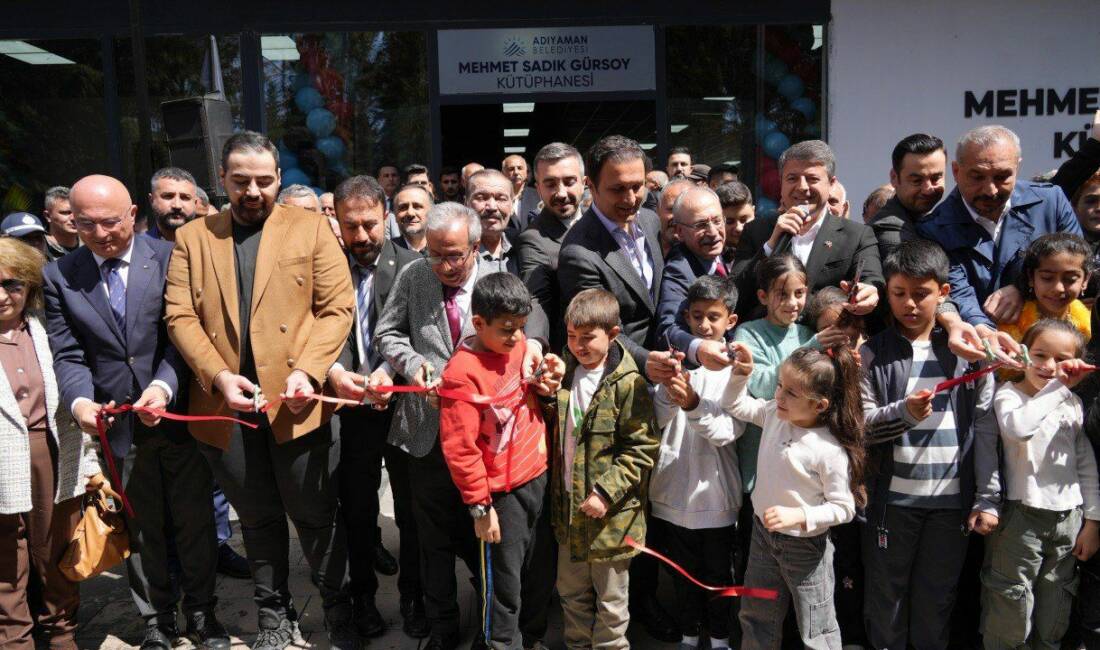 Adıyaman Belediye Başkanı Abdurrahman Tutdere, hafta sonunda eğitim, çocuk gelişimi
