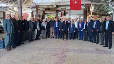 MHP Adıyaman İl Başkanı İsmail Gümüş ve beraberindeki heyet, teşkilat
