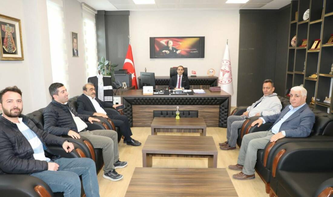 Adıyaman İl Sağlık Müdürü Prof. Dr. Mehmet Şirik, Adıyaman Gazeteciler