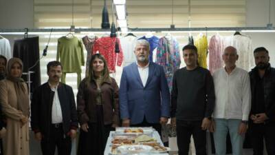 Adıyaman Belediyesi Meslek Edindirme Kursları’nda 4 ay süren kadın giyim