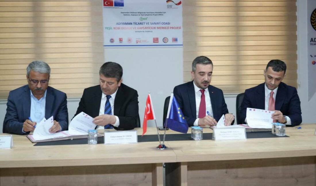 Adıyaman Ticaret ve Sanayi Odası koordinatörlüğünde yürütülen PACE Projesi kapsamında