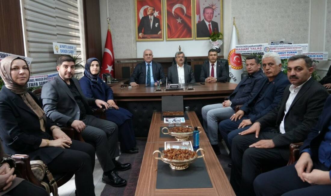 AK Parti Adıyaman Milletvekili Hüseyin Özhan ve parti teşkilatı, İl