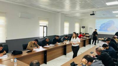 Adıyaman İl Sağlık Müdürlüğü tarafından havalimanı personeline yönelik ilk yardım