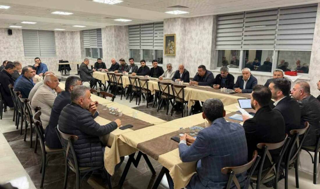 Adıyaman Sivil Toplum Kuruluşları (STK) Platformu’nun Mart ayı toplantısı geniş