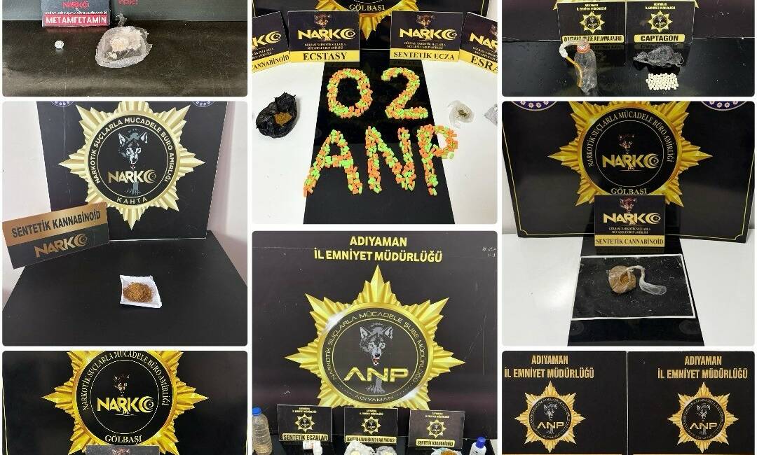 Adıyaman’da polis ekiplerince çeşitli suçlardan aranan şahısların yakalanmasına yönelik yürütülen