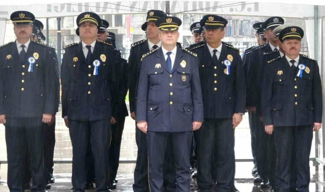 Adıyaman’da Türk Polis Teşkilatı’nın 181. kuruluş yıldönümü düzenlenen törenle kutlandı.