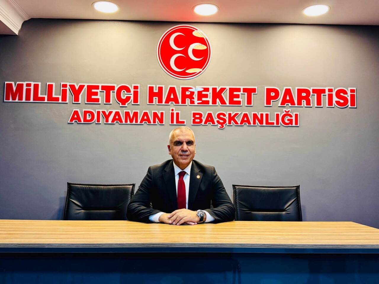 MHP Adıyaman İl Başkanı İsmail Gümüş, Merkez İlçe Başkanlığı görevini