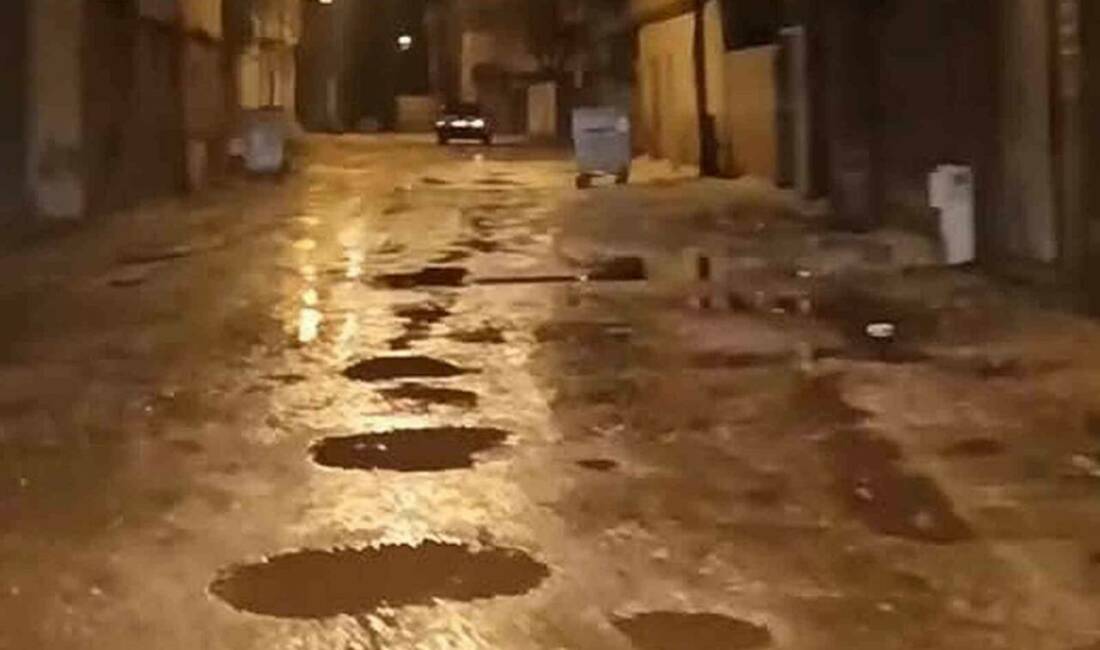 Araban'da altyapı çalışmaları sonrası bakım yapılmaması nedeniyle sokaklar her yağmurda