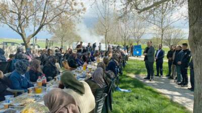 Araban Kız Kur’an Kursu öğrencilerine Karapınar su gözü alanında piknik