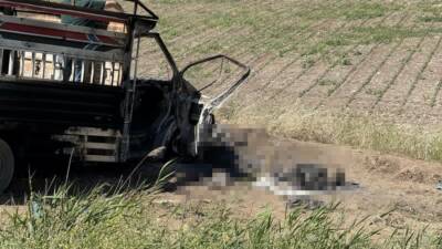 Diyarbakır’da yanmış kamyonette cesetleri bulunan baba ve oğlunun duruşmasında zanlılardan