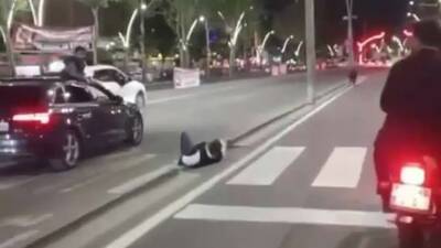 Batman’da akşam saatlerinde kent merkezine inen domuz, ortalığı altüst etti.