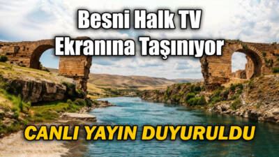 Besni’nin kültürel ve tarihi değerleri ulusal ekrana taşınıyor. Serhan Asker’in