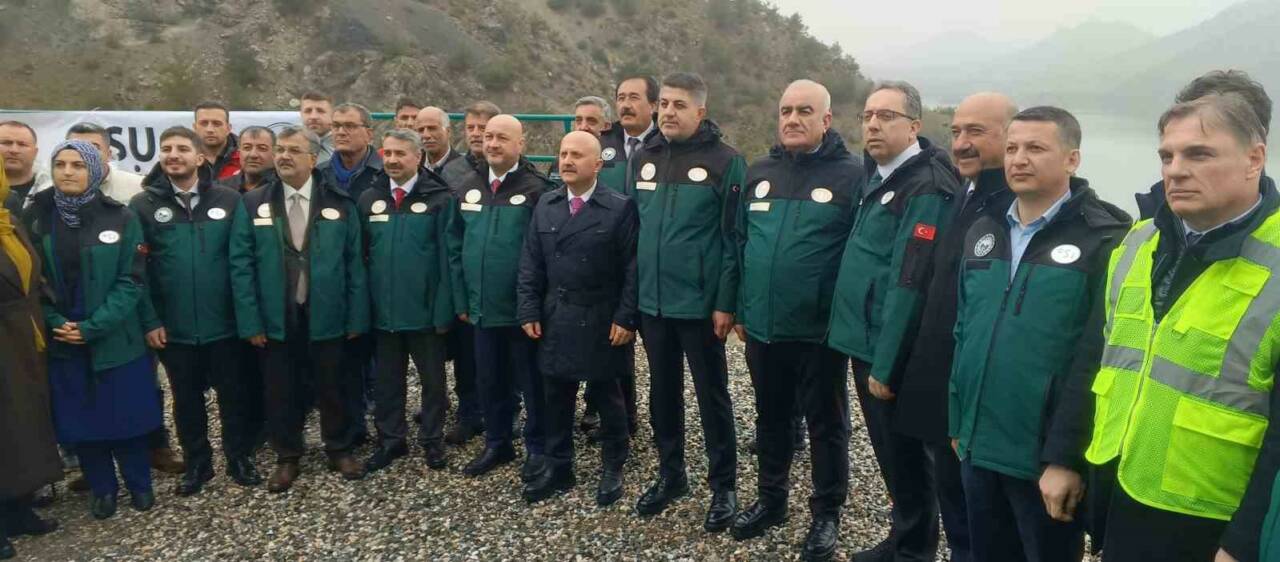 Adıyaman’ın Gölbaşı ilçesinde yapımı tamamlanan Çetintepe Barajı, Cumhurbaşkanı Recep Tayyip