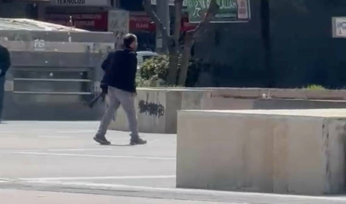 Diyarbakır’da pompalı tüfekle çevreye rastgele ateş açan bir kişi, polis