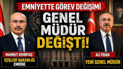 Cumhurbaşkanlığı kararıyla Emniyet Genel Müdürlüğü’nde görev değişimi yapıldı. Nevşehir Valisi