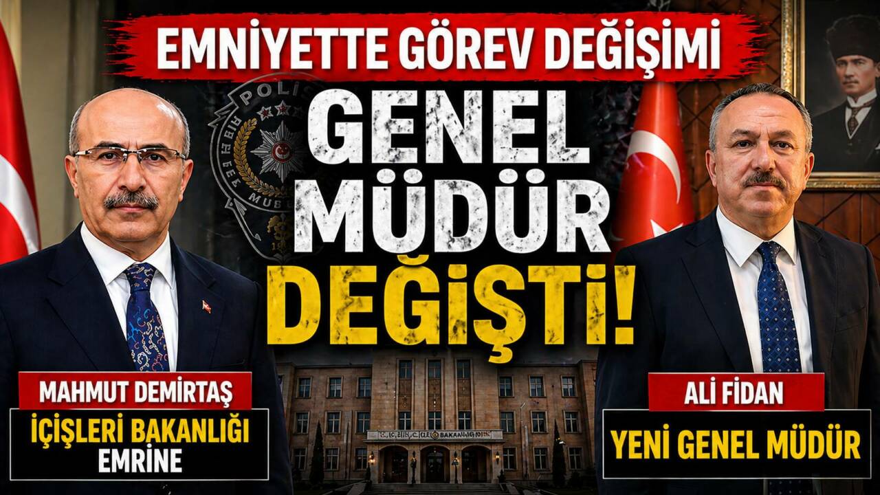 Cumhurbaşkanlığı kararıyla Emniyet Genel Müdürlüğü’nde görev değişimi yapıldı. Nevşehir Valisi