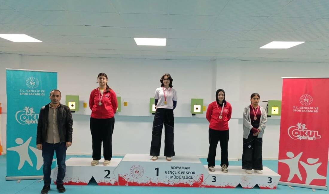 Adıyaman'da düzenlenen Gençler ve Yıldızlar Atıcılık (Havalı Silahlar) müsabakaları, Yeni