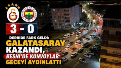 Süper Lig’de derbi heyecanı zirveye çıktı. Galatasaray, ezeli rakibi Fenerbahçe’yi