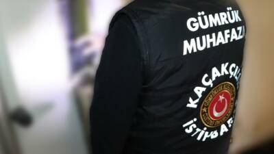 Ticaret Bakanlığı, Kapıkule’de gerçekleştirilen operasyonda elektronik sigara, filtre, oto parça