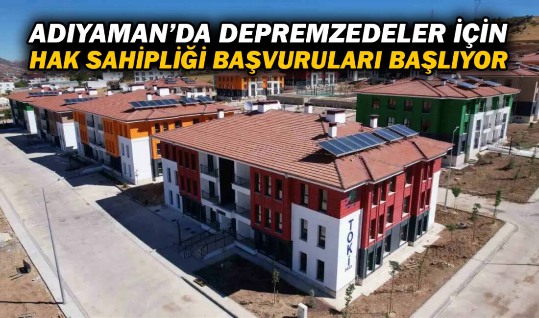 AFAD ve Adıyaman Valiliği koordinasyonunda, 6 Şubat depremlerinden etkilenen vatandaşlar
