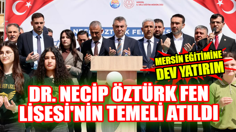 Mersin’in Akdeniz ilçesinde hayırsever iş insanı hemşerimiz Dr. Necip Öztürk