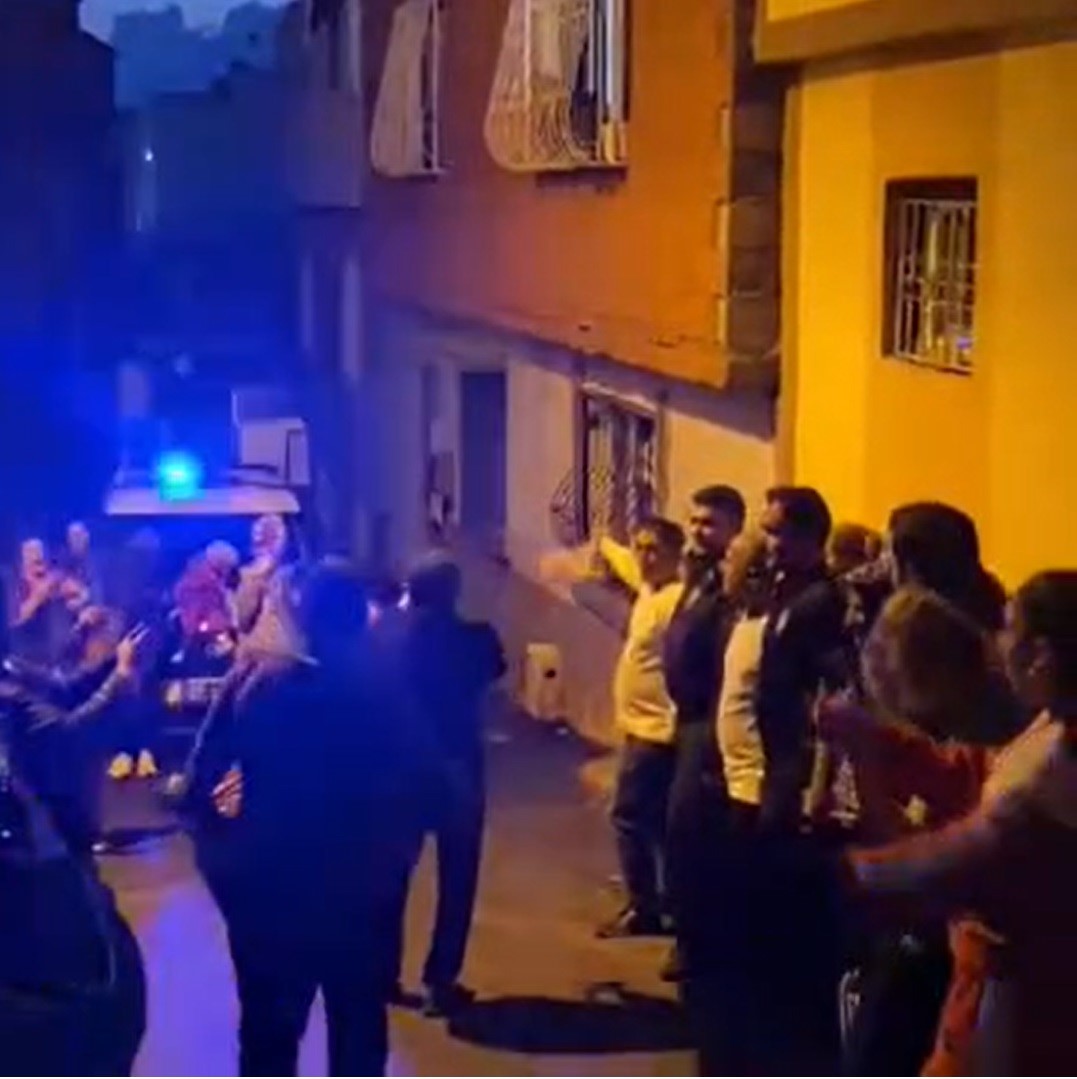 Gaziantep’te "kesici aletli kavga" ihbarına giden polis ekiplerine, 10 Nisan