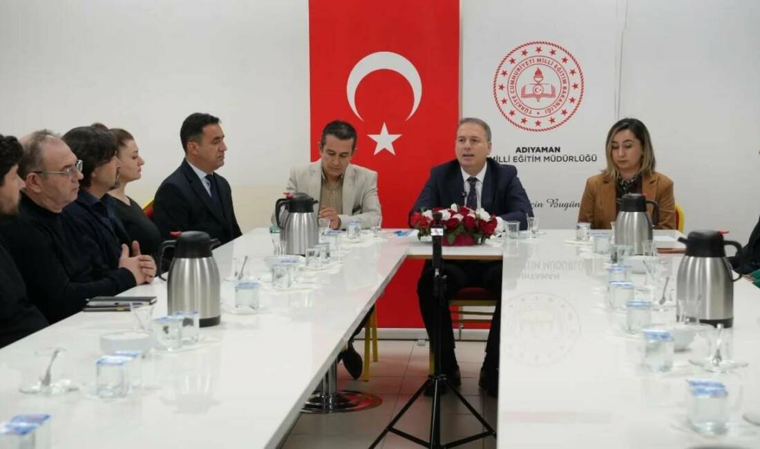 Adıyaman İl Millî Eğitim Müdürü Ali Tosun, "Maarif Sohbetleri" programı