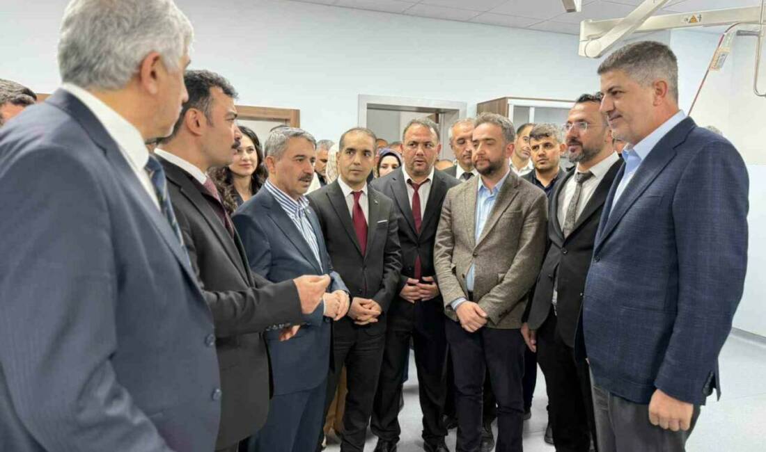 Adıyaman'ın Kahta ilçesinde Kâhta Devlet Hastanesi bünyesinde açılan anjiyo ünitesi,