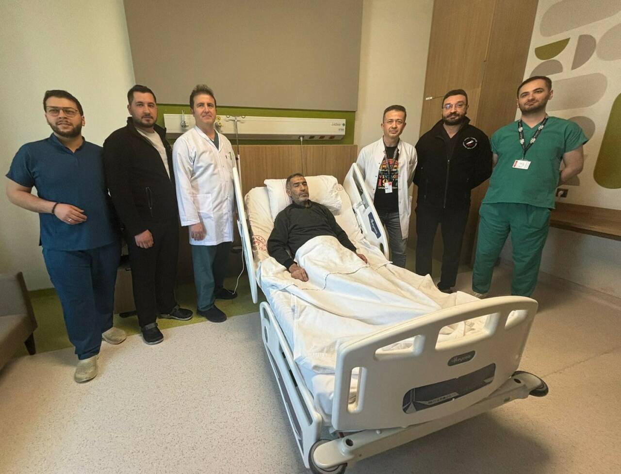 Gaziantep’te yaşayan genetik polikistik böbrek hastası Mustafa Doğan, giderek büyümeye