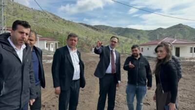 Adıyaman’ın Sincik Kaymakamı Fatih Yıldız, İnlice Beldesi Çınar ve Özbilgin