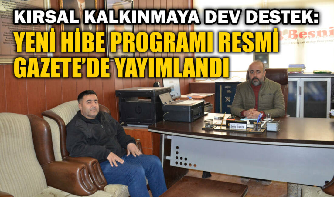 Tarım ve Orman Bakanlığı tarafından hazırlanan Kırsal Kalkınma Yatırım Programı