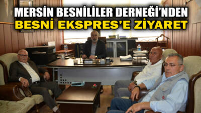 Mersin Besnililer Derneği Başkanı Mehmet Kuş ve MHP Toroslar İlçe