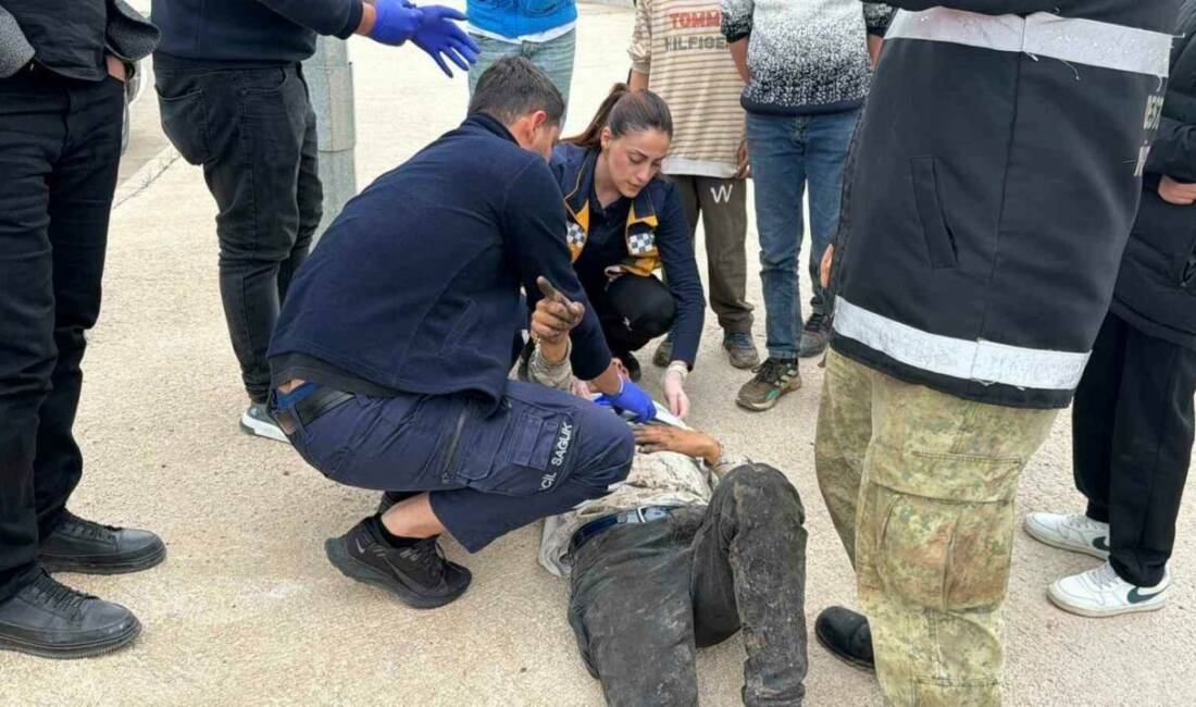Adıyaman’da, motosiklet ile otomobilin çarpışması sonucu meydana gelen kazada 1