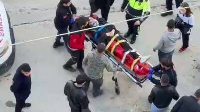 Adıyaman’da kontrolden çıkan motosikletin park halindeki otomobile çarpması sonucu 1