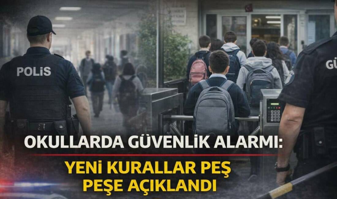 Şanlıurfa ve Kahramanmaraş’ta yaşanan saldırıların ardından okullarda güvenlik önlemleri artırıldı.
