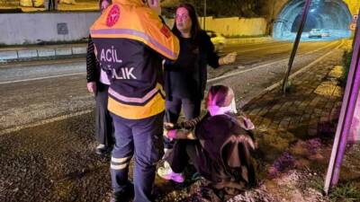 Şanlıurfa'nın Birecik ilçesinde meydana gelen kazada, dönüş yapan bir motosiklet