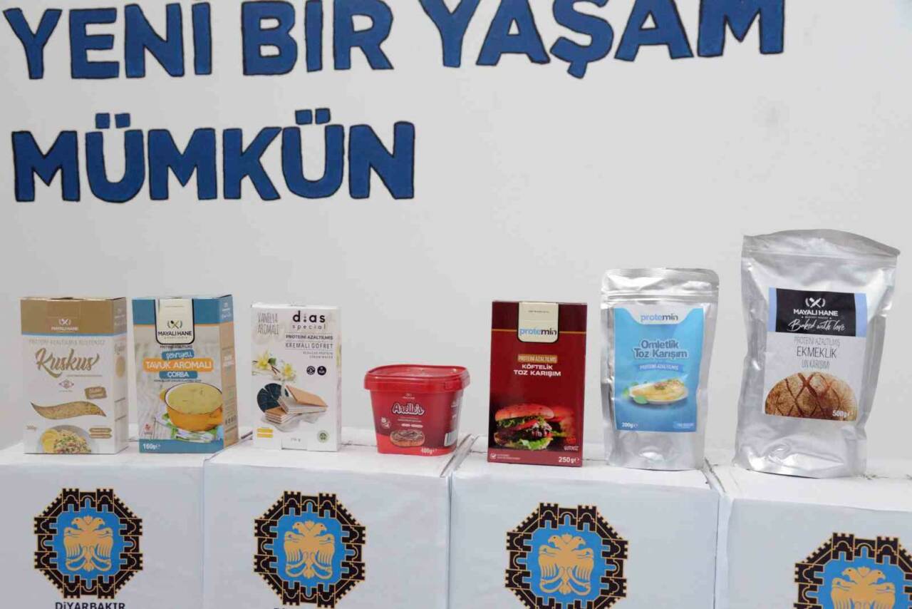 Diyarbakır Büyükşehir Belediyesinin PKU hastalarına yönelik başlattığı düşük proteinli gıda