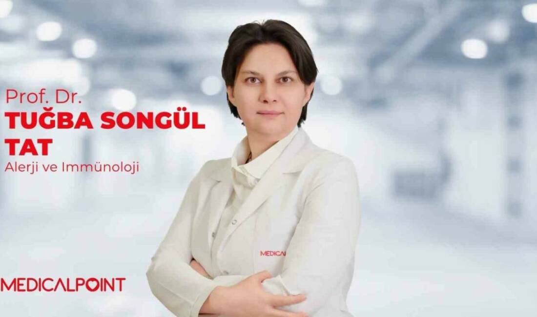 Prof. Dr. Tuğba Songül Tat, bahar aylarında polenlerin yoğunlaşmasının alerjik
