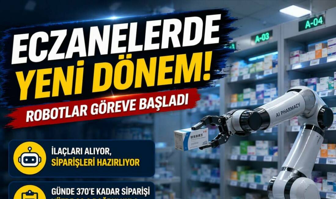 Çin’de test edilmeye başlanan robot eczacı sistemi, ilaç hazırlama süreçlerini